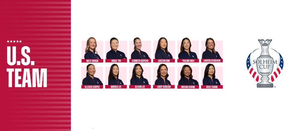 U.S. Solheim cup team confirmed