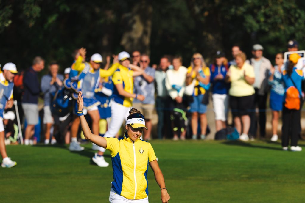 Saturday am ends 7-5 to team europe